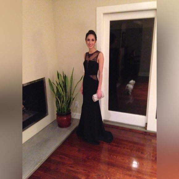 BCBG black Sachie Evening Gown - Picture 12 of 14